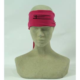 Exel headband tieable pink floorball