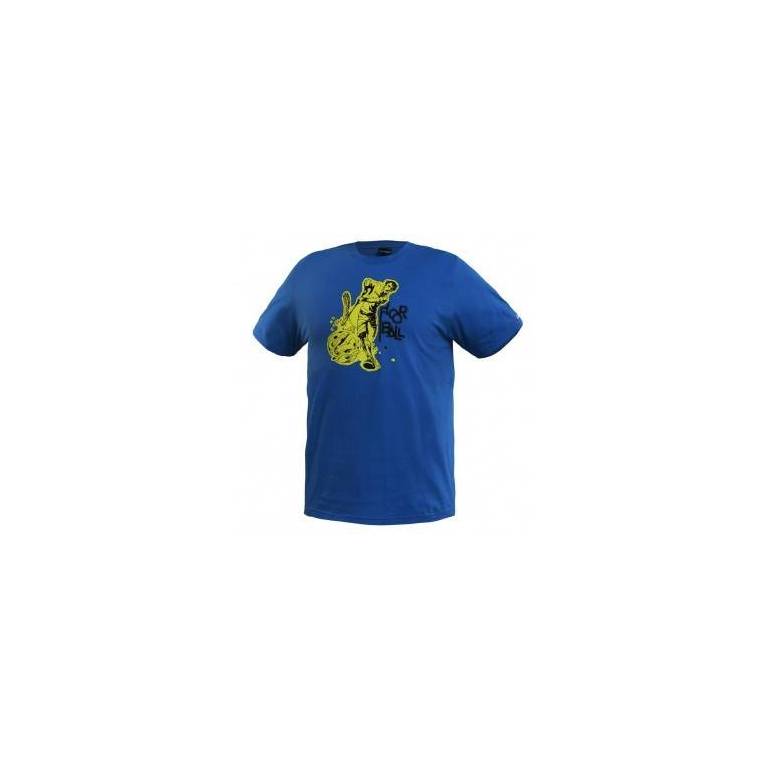 Salming floorball camiseta tee blue