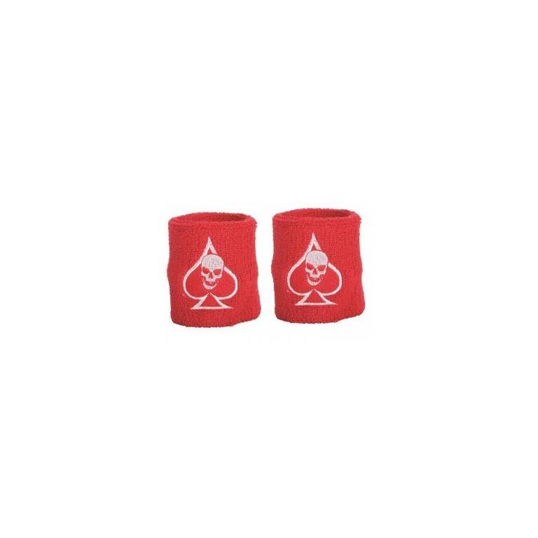 Pack 2 Wristband FatPipe Floorball Casino Red