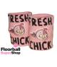 Pack 2 Wristbands Angry Birds Fat Pipe Pink